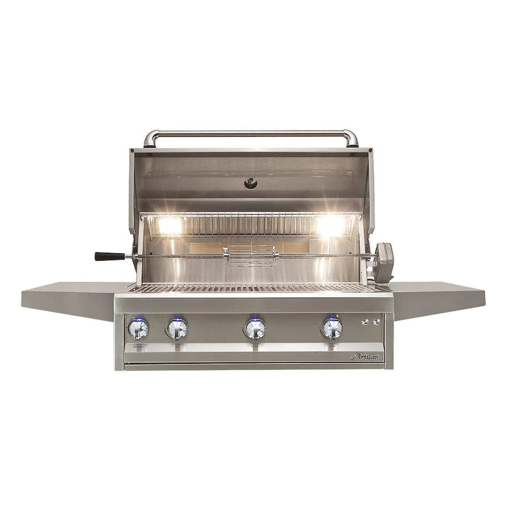36-Inch 3-Burner Built-In Natural Gas Grill With Rotisserie A50315