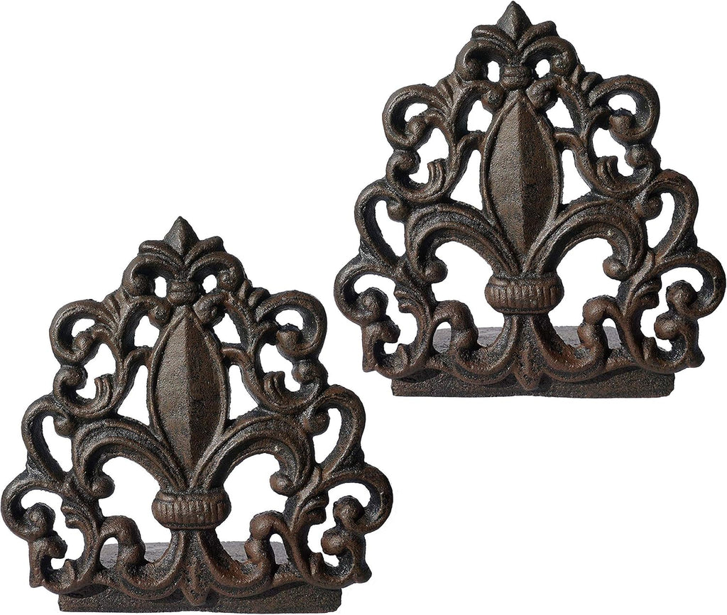 Antique Black Cast Iron Door Stop (2 Piece) S587