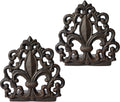 Antique Black Cast Iron Door Stop (2 Piece) S587