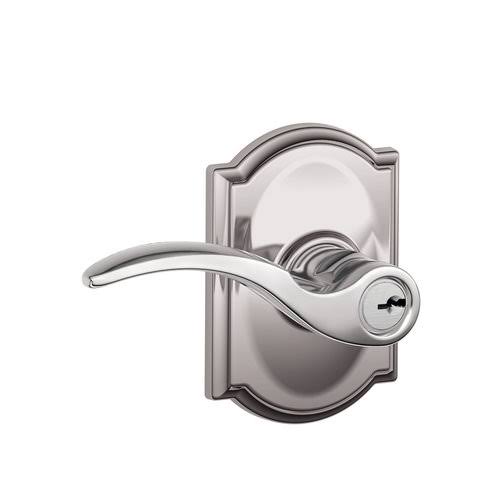 Aged Bronze Keyed Entry Lever Lock O29278