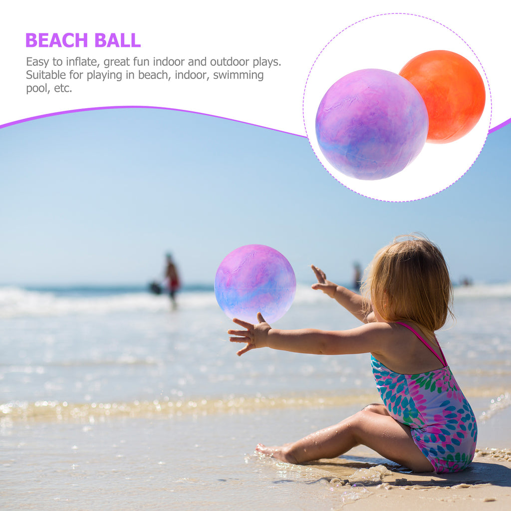 2 Pcs Inflatable Beach Ball Toys D14059