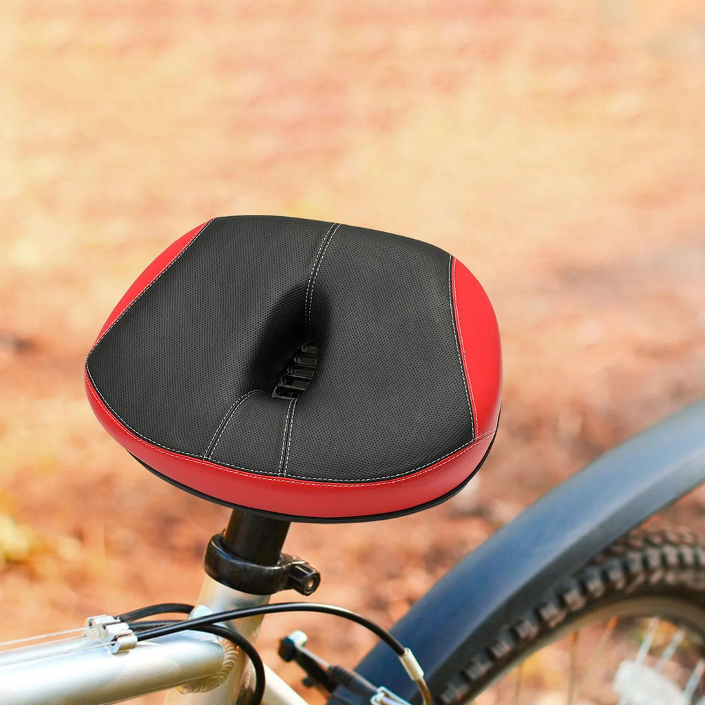 Red Oversized Bike Seat Cushion H472