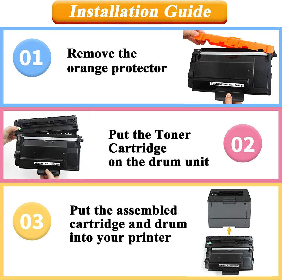 Black High Yield 2 Pack Toner Cartridge Q74799