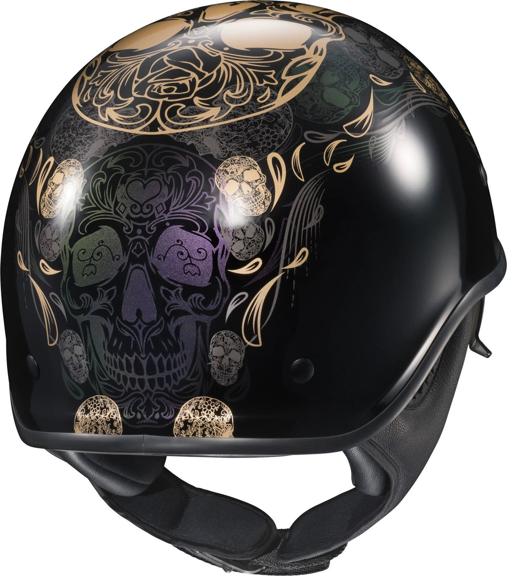 Black Half Helmet F7120