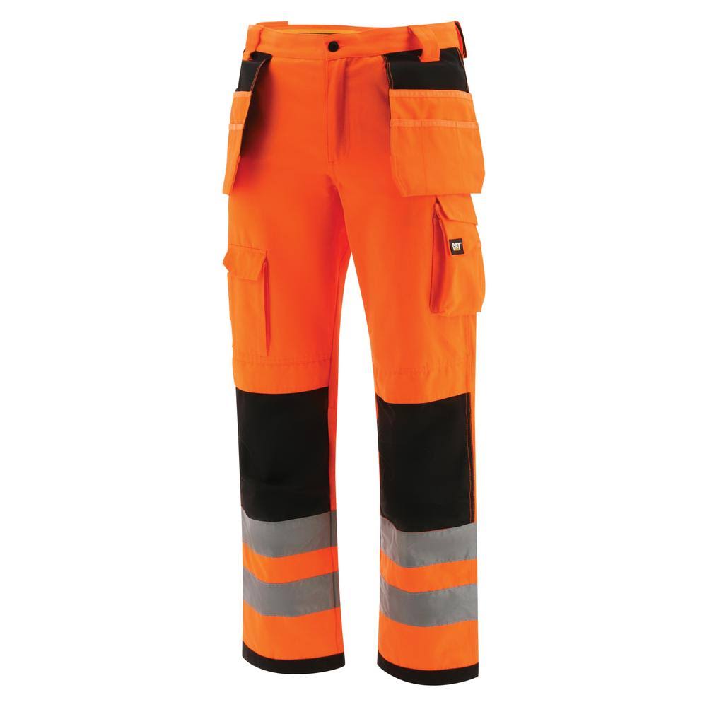 High-Visibility Orange Work Pant W80978