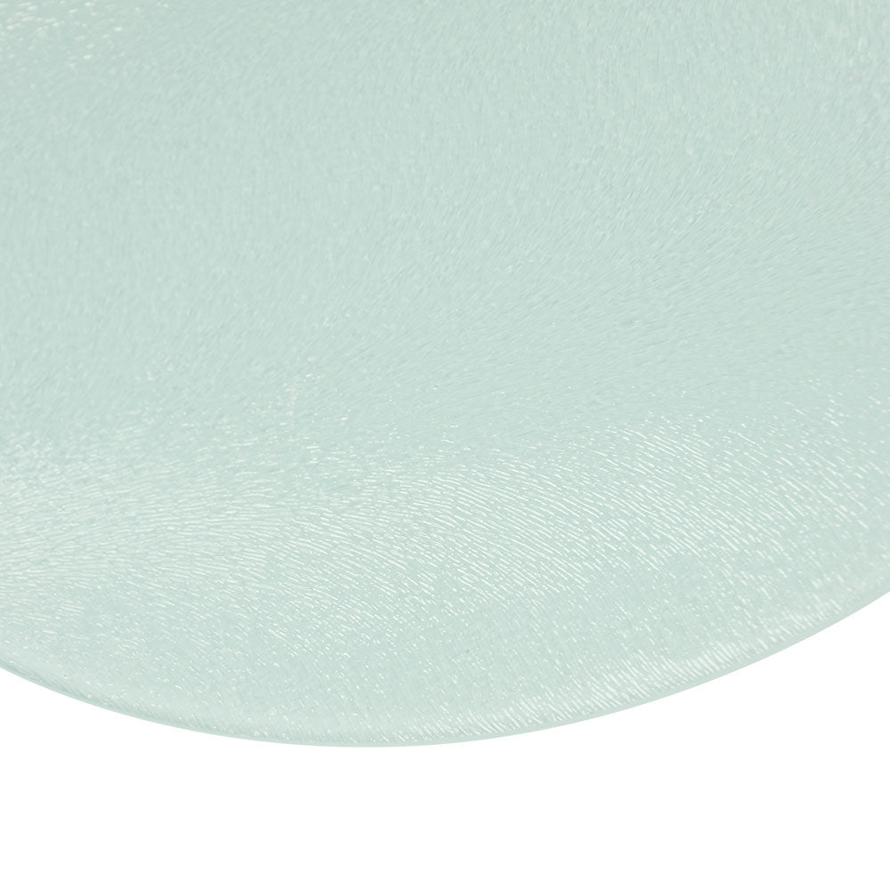 20 Pack Sublimation Blanks Round Tempered Glass Cutting Board 11.8in with White Coating D145858