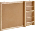 Combination Magnetic Whiteboard & Corkboard with Key and Mail Organizer, Pack of 2 G29231