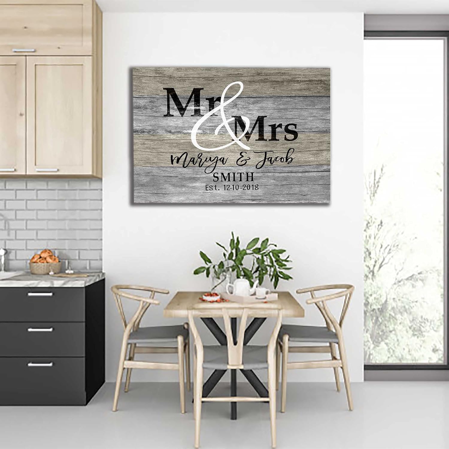 Personalized Couple Canvas Pack of 2 V337908