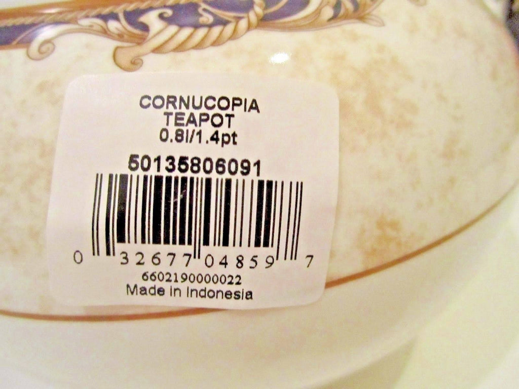 Cornucopia Teapot F1888
