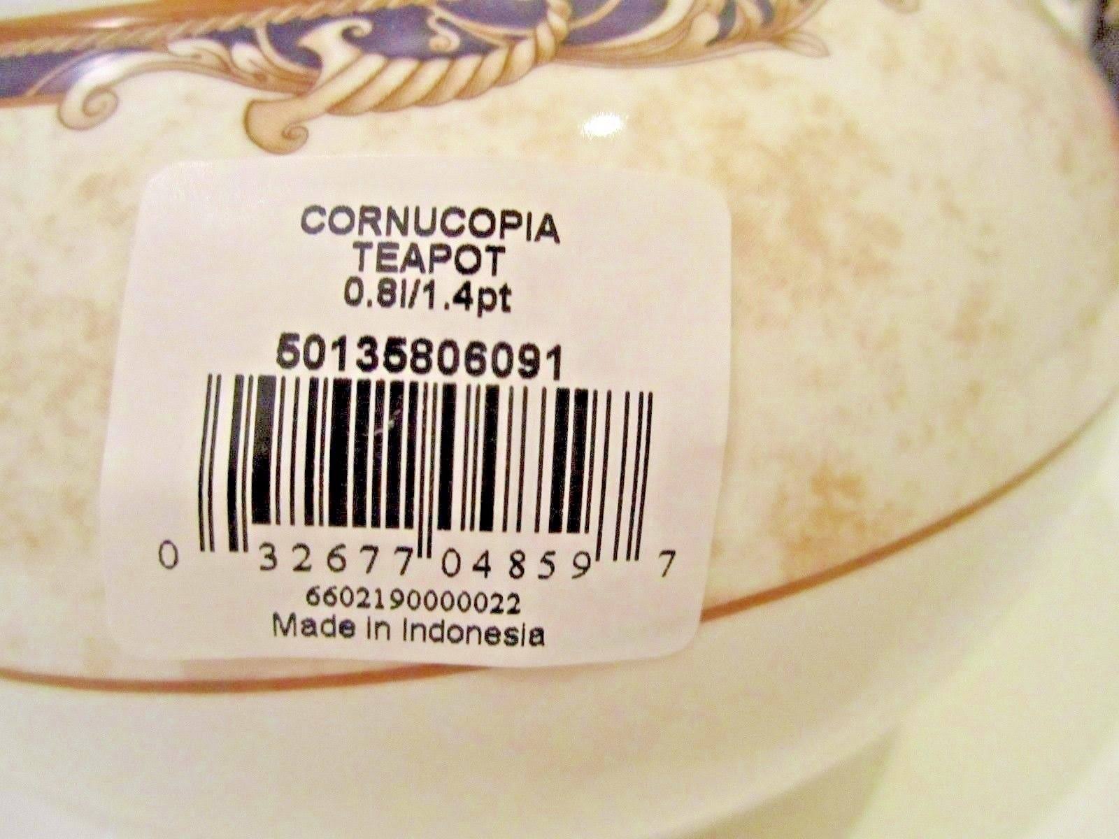 Cornucopia Teapot F1888