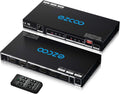 HDMI Matrix 4 In 2 Out 4K 60Hz HDR 10 SPDIF 5.1CH Audio Extractor G4363