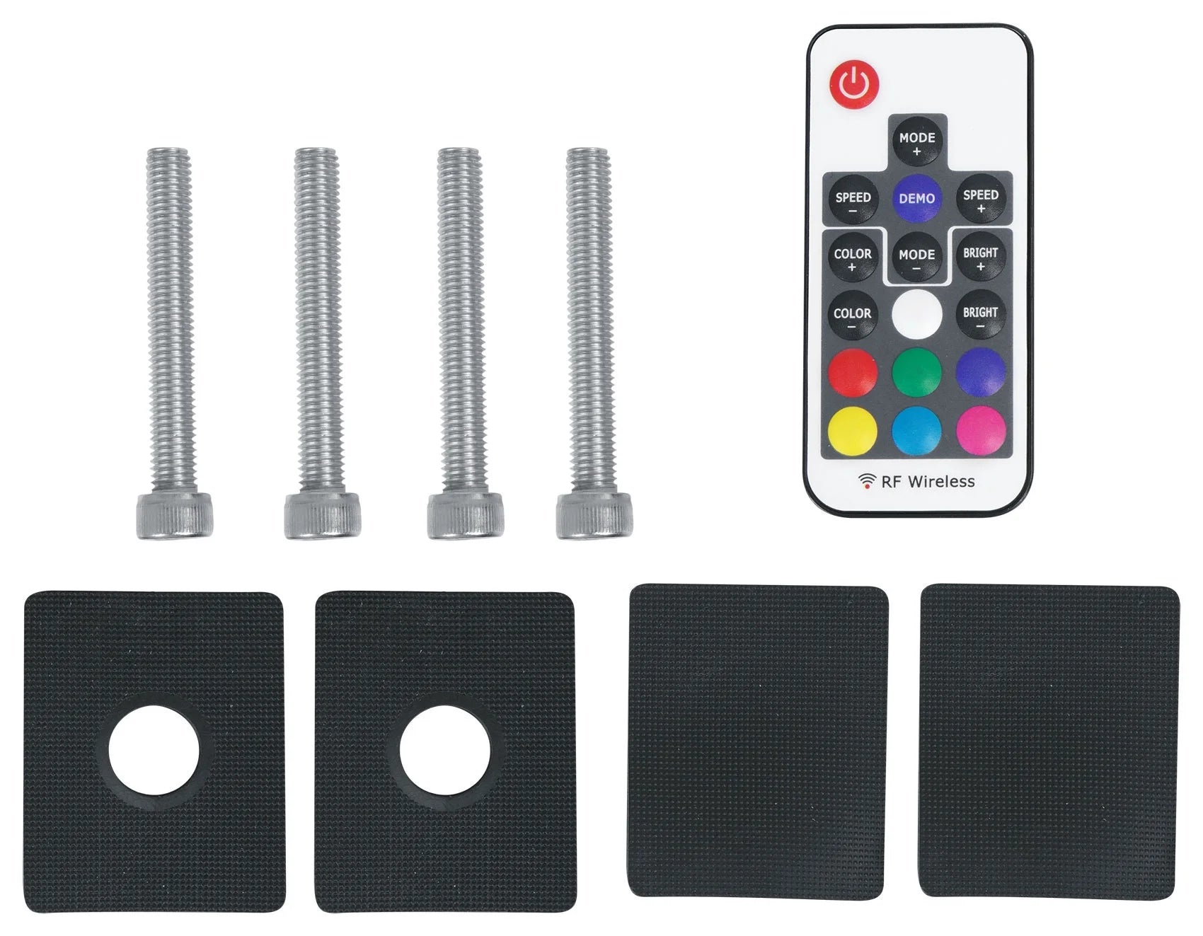 5.25" LED Tower Speakers with Bluetooth Control O8815