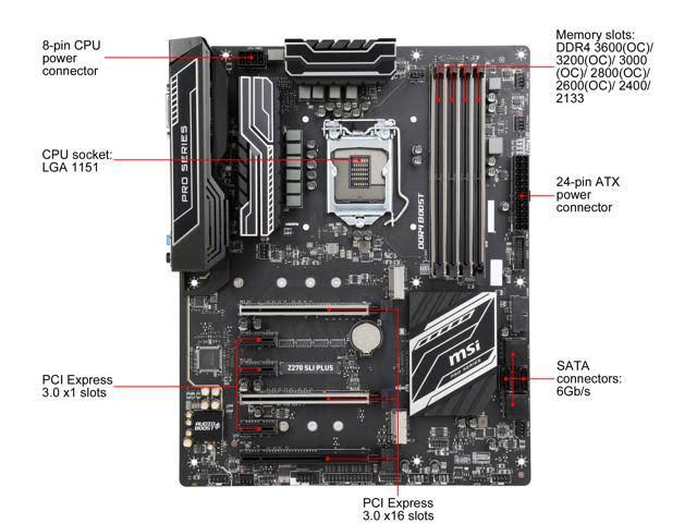 Z270 SLI Plus Motherboard B98338