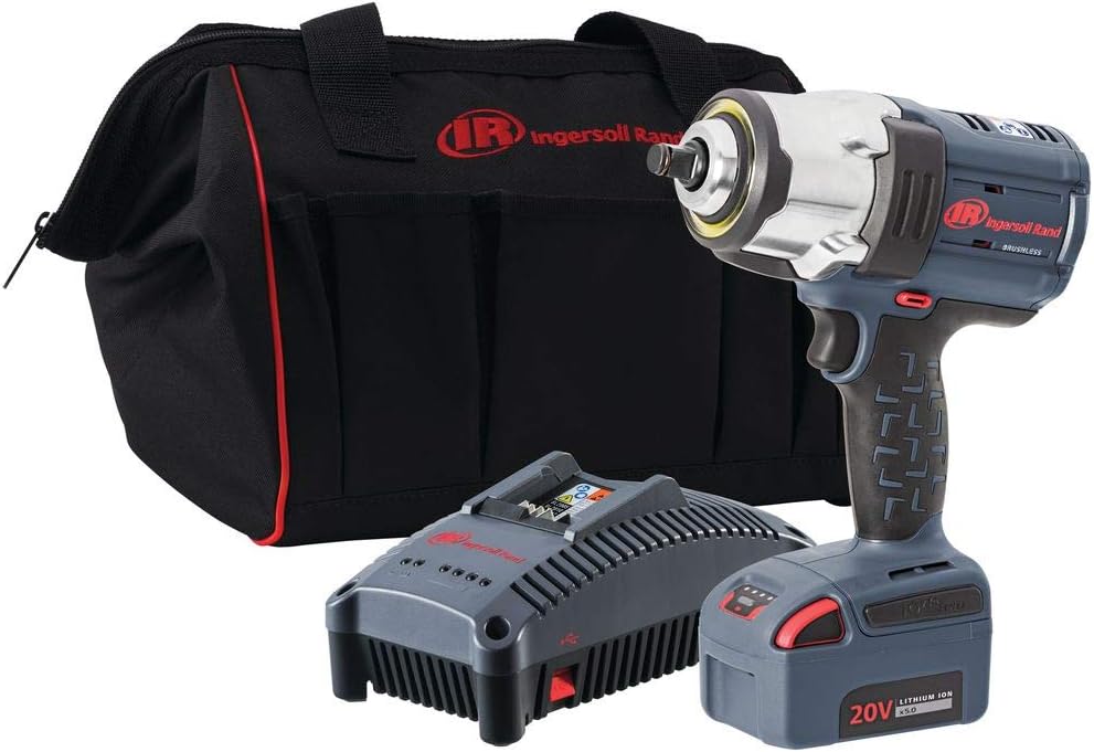 1/2" Cordless Impact Wrench with Battery Kit, Brushless Motor, 1500 ft/lbs Nut Busting Torque M916170