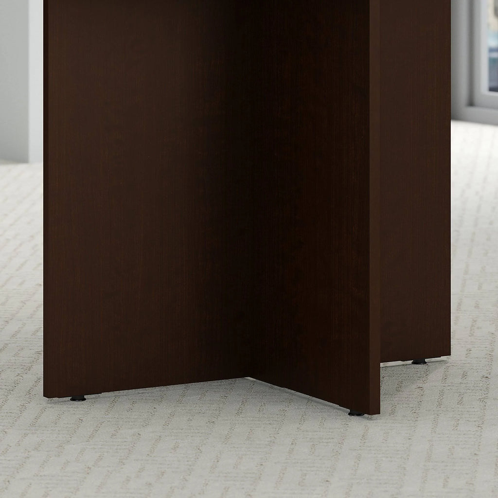 42W Round Conference Table with Wood Base W921