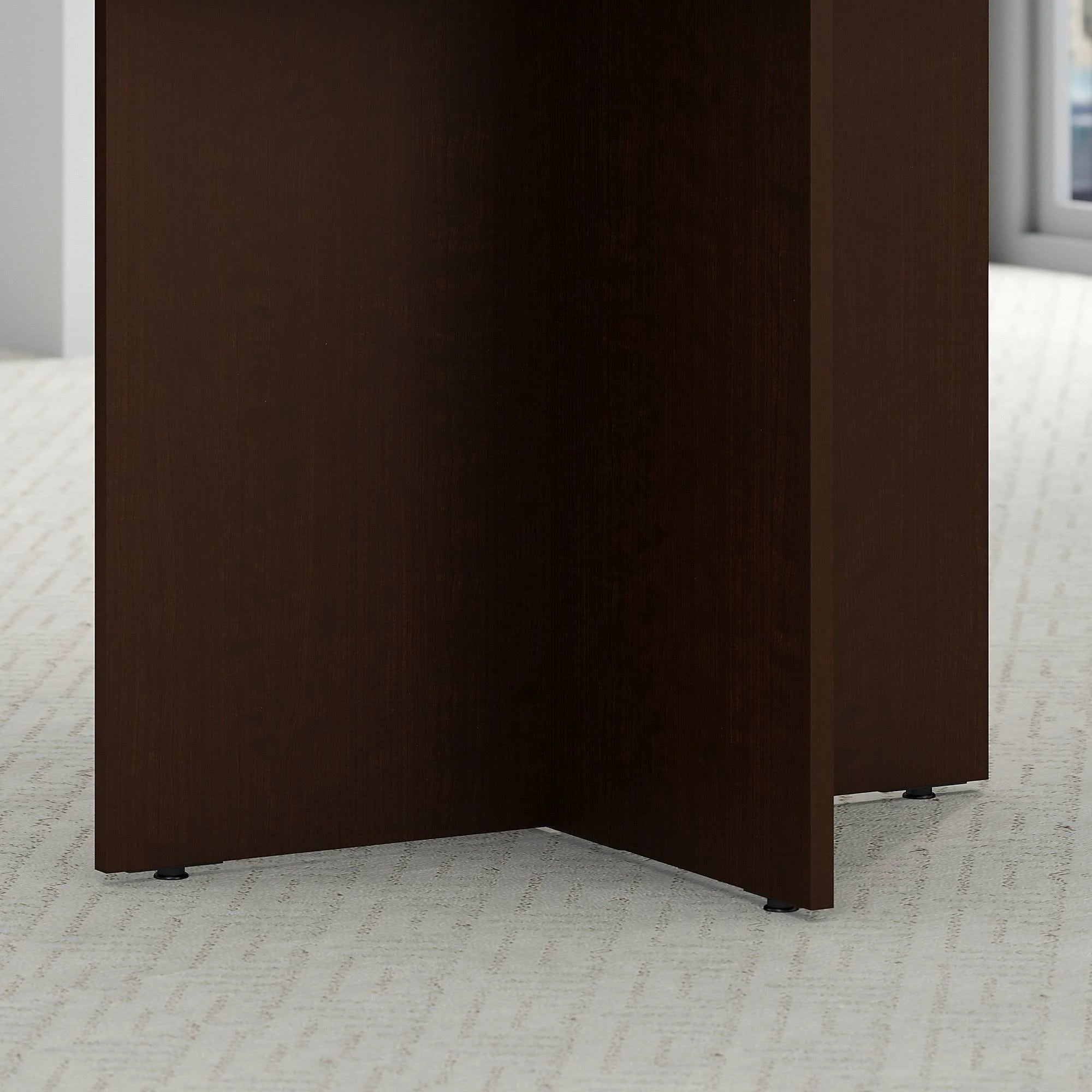 42W Round Conference Table with Wood Base W921