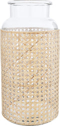 Beige Glass Decorative Vase E5259
