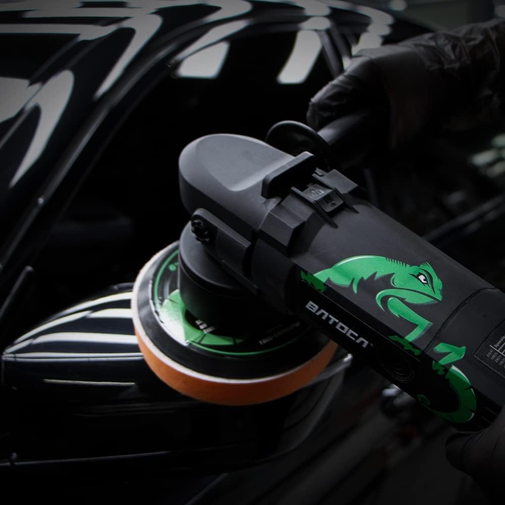 Dual Action Random Orbit Car Polisher, 6 inch, 6800 RPM R40412