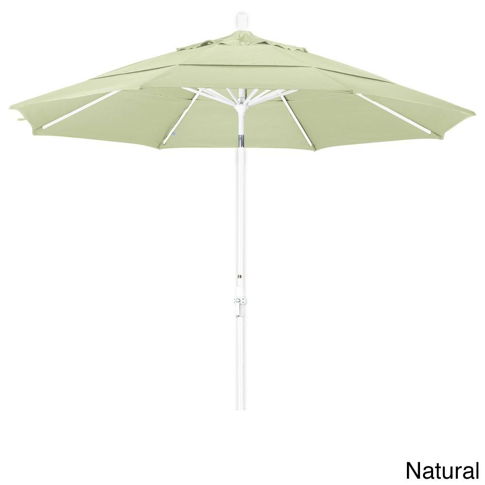 11 ft. Aluminum Double Vent Tilt Market Umbrella I8500