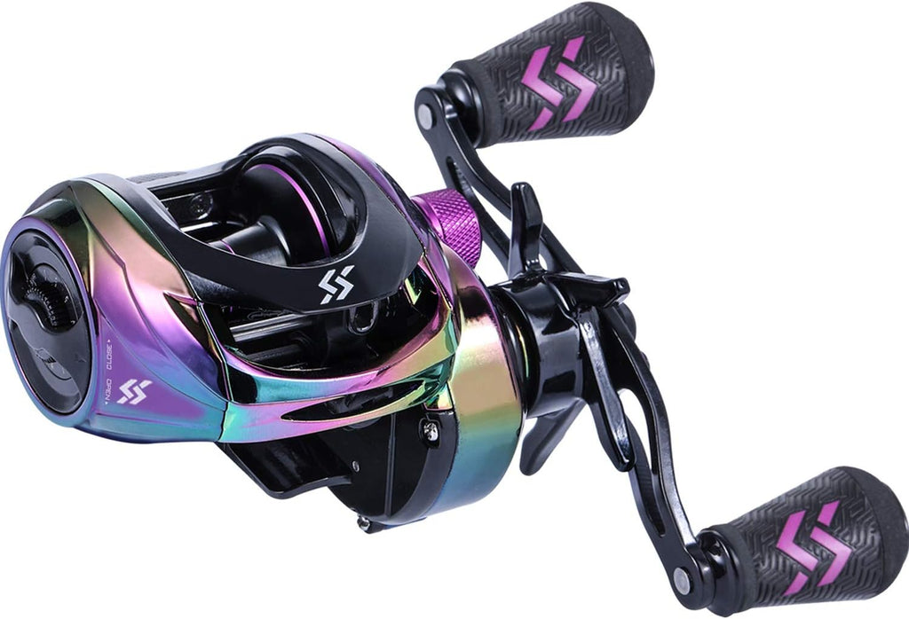 Pack of 2 Baitcasting Reels, 8.0:1 Gear Ratios, 9+1 BB L485473