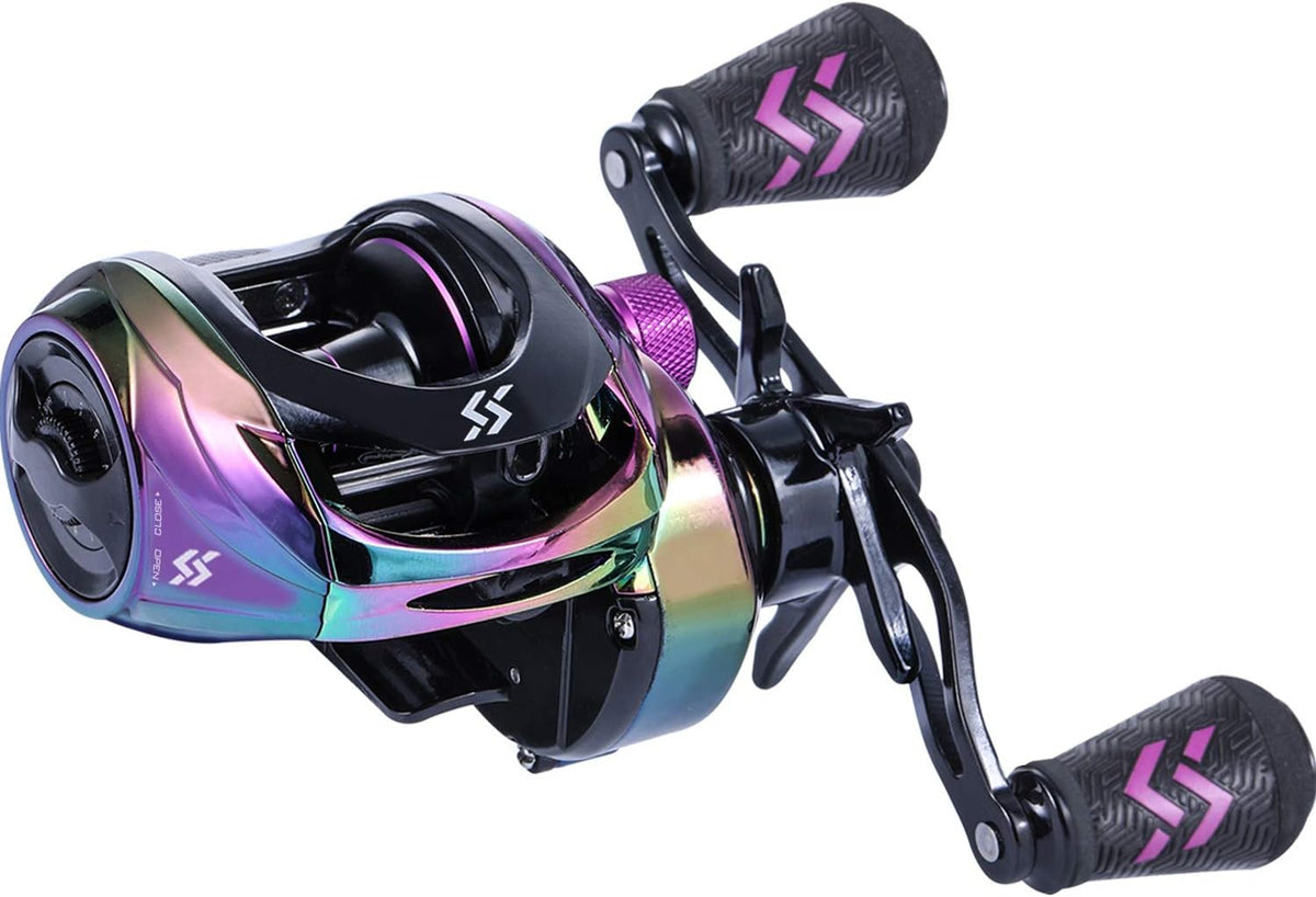 Pack of 2 Baitcasting Reels, 8.0:1 Gear Ratios, 9+1 BB L485473