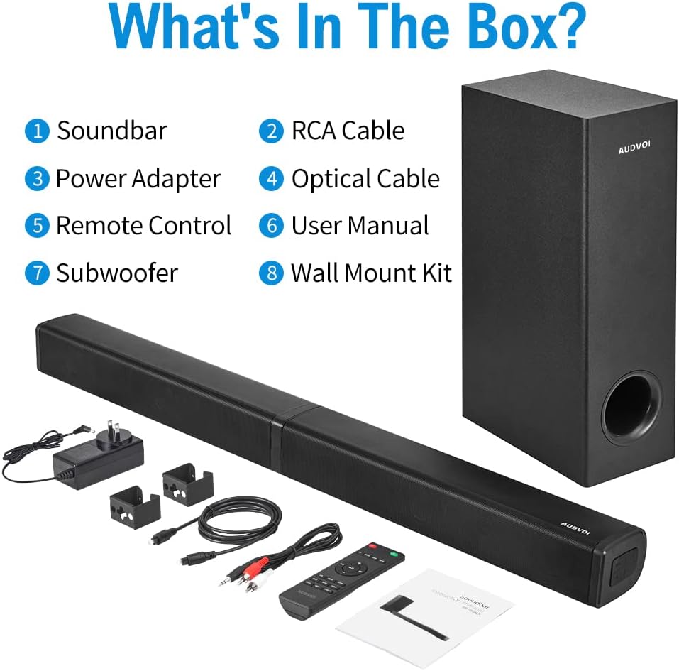 190W 2.1CH Sound Bar with Subwoofer A551
