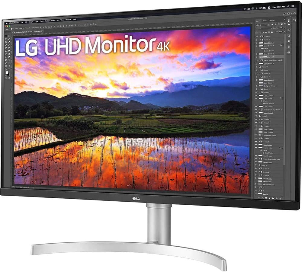 32 inch UHD 3840x2160 IPS Monitor with HDR10 FreeSync 2 Pack B866835