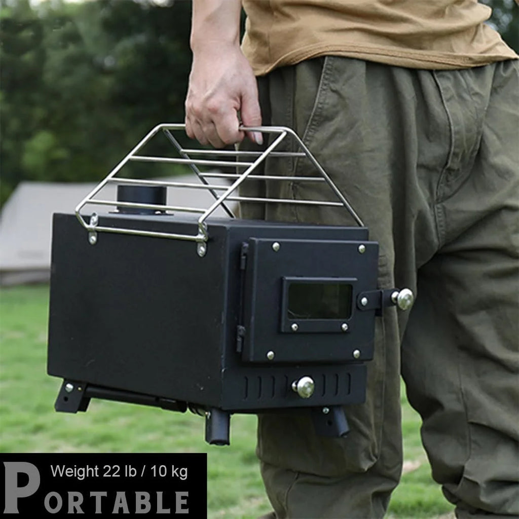 XL Wood Burning Tent Stove J58231