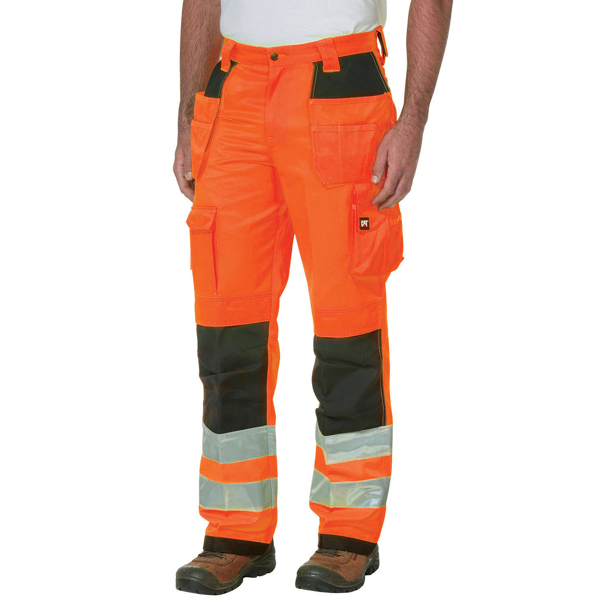 High-Visibility Orange Work Pant W80978