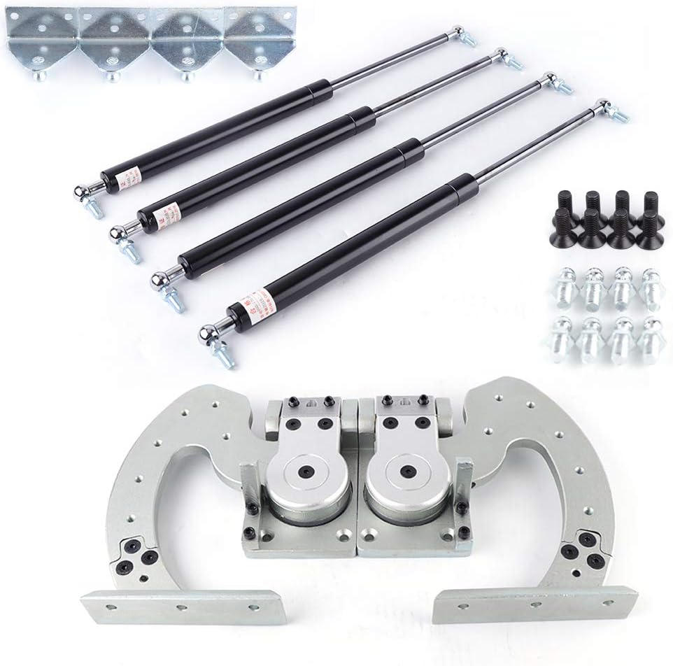 Adjustable 90 Degree Vertical Door Hinge Kit G206213