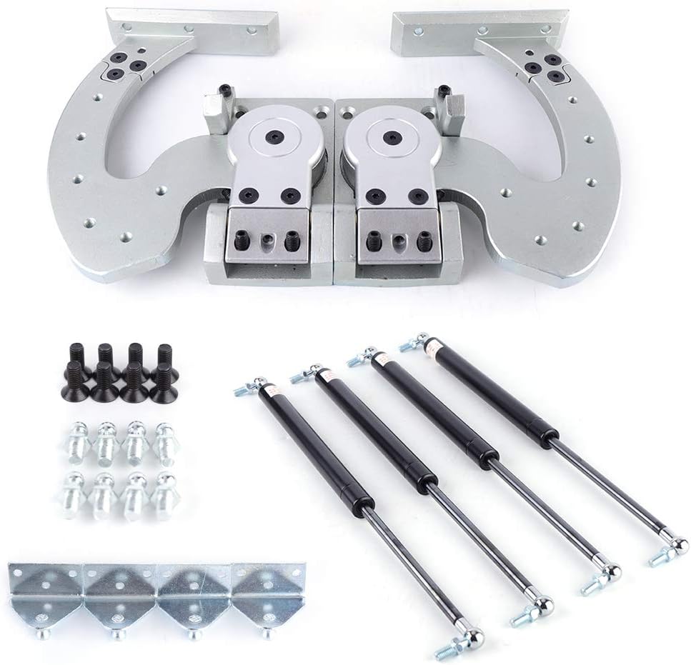 Adjustable 90 Degree Vertical Door Hinge Kit G206213