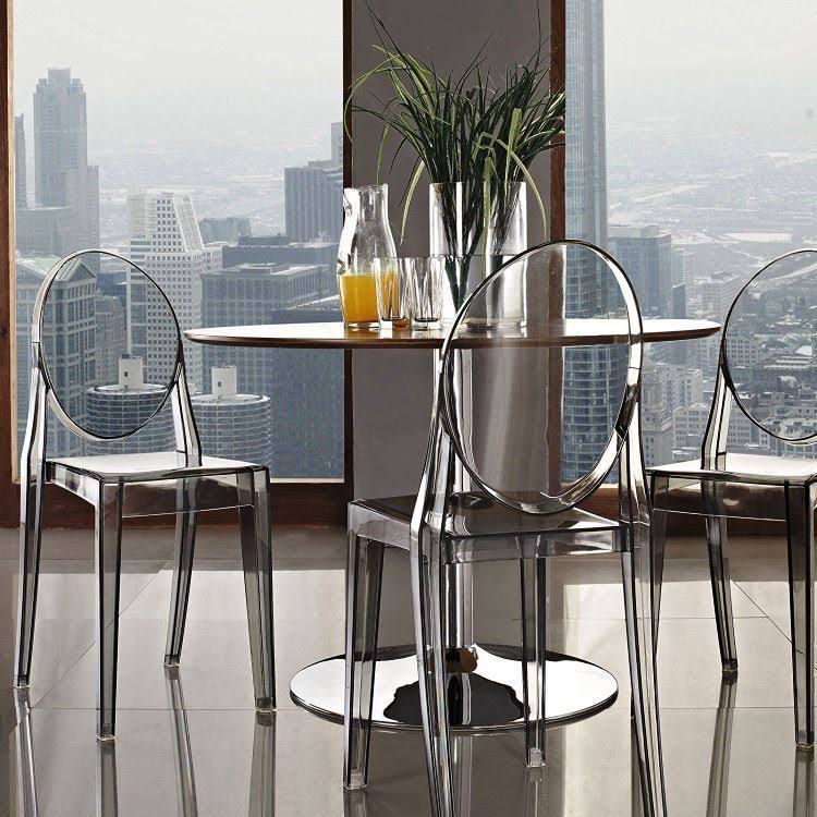 Clear Dining Side Chair U44369