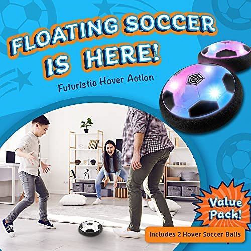 2 LED Light Soccer Balls with Foam Bumpers X737574