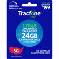 Smartphone 1-Year Prepaid Plan (24GB Carryover Data) L27081