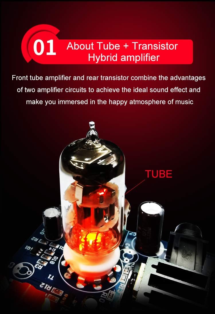 Tube Headphone Amplifier Line Out Pre-Amp P481616