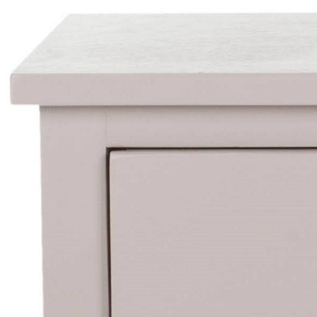 Quartz Grey Accent Table with Storage Drawer J883760
