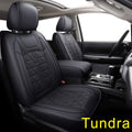 Waterproof Faux Leather Seat Covers (Black 2 PCS) B560