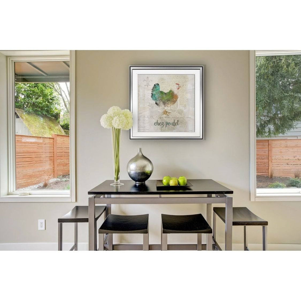 Framed Giclee Print 24 x 24 I4374