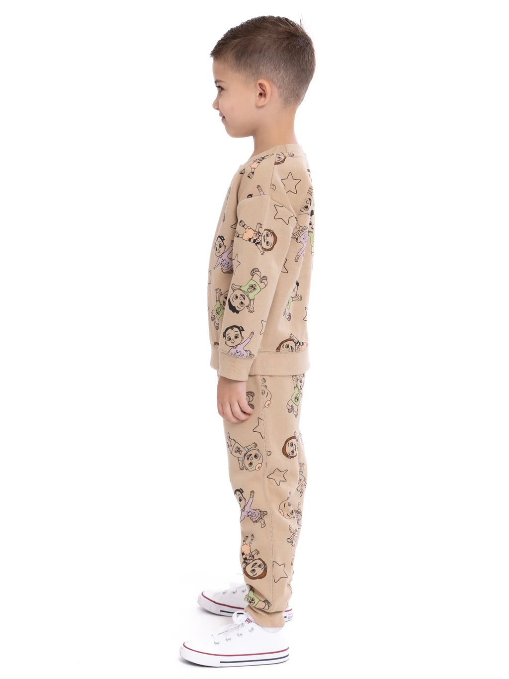 Toddler Pullover and Jogger Pants Outfit Set, 2-Piece L5355