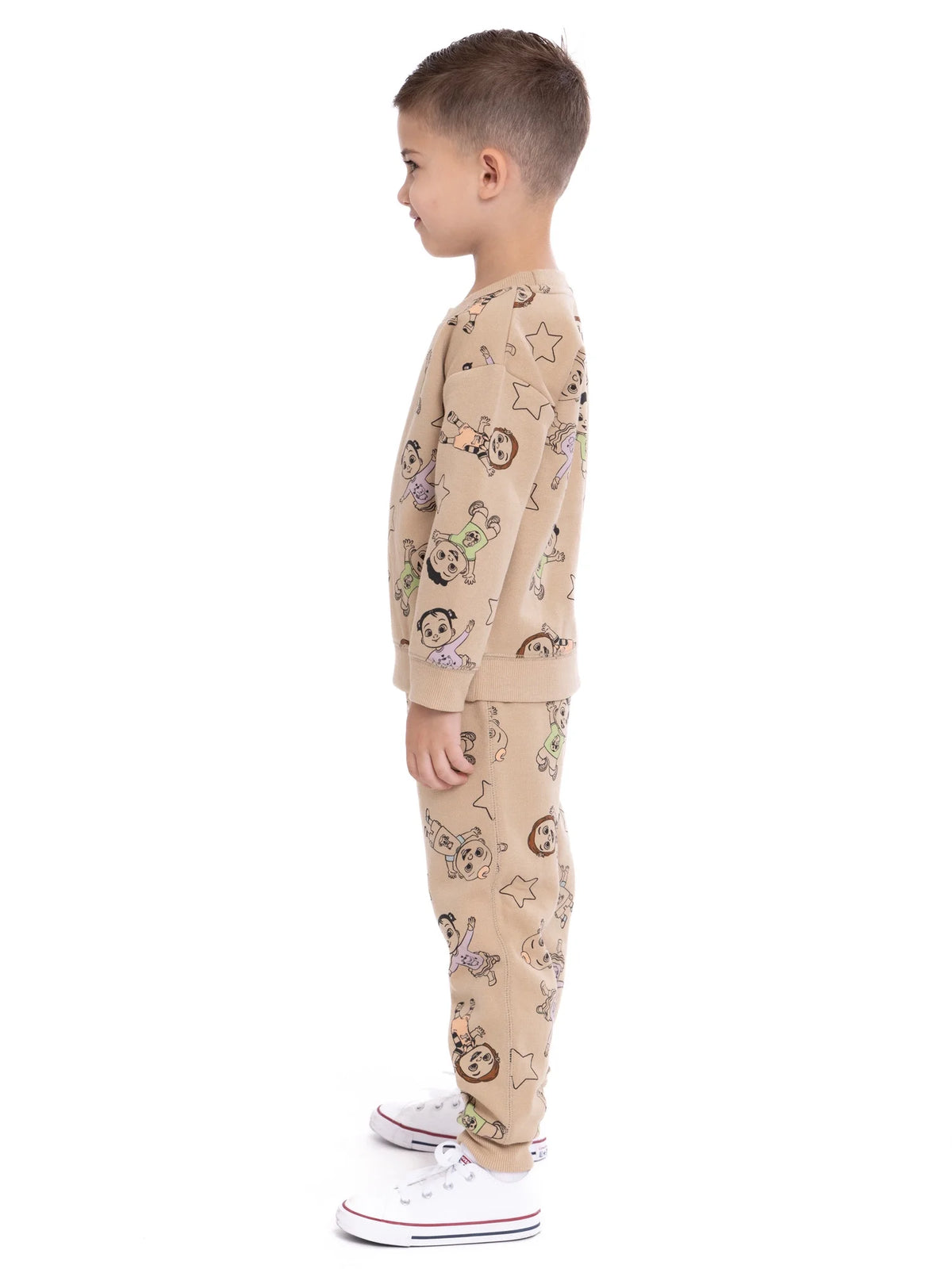 Toddler Pullover and Jogger Pants Outfit Set, 2-Piece L5355