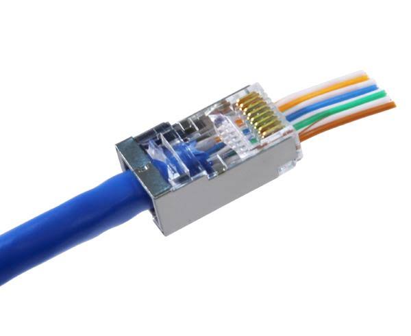 50 Pack Cat6 RJ45 Connector 8p8c Y1675