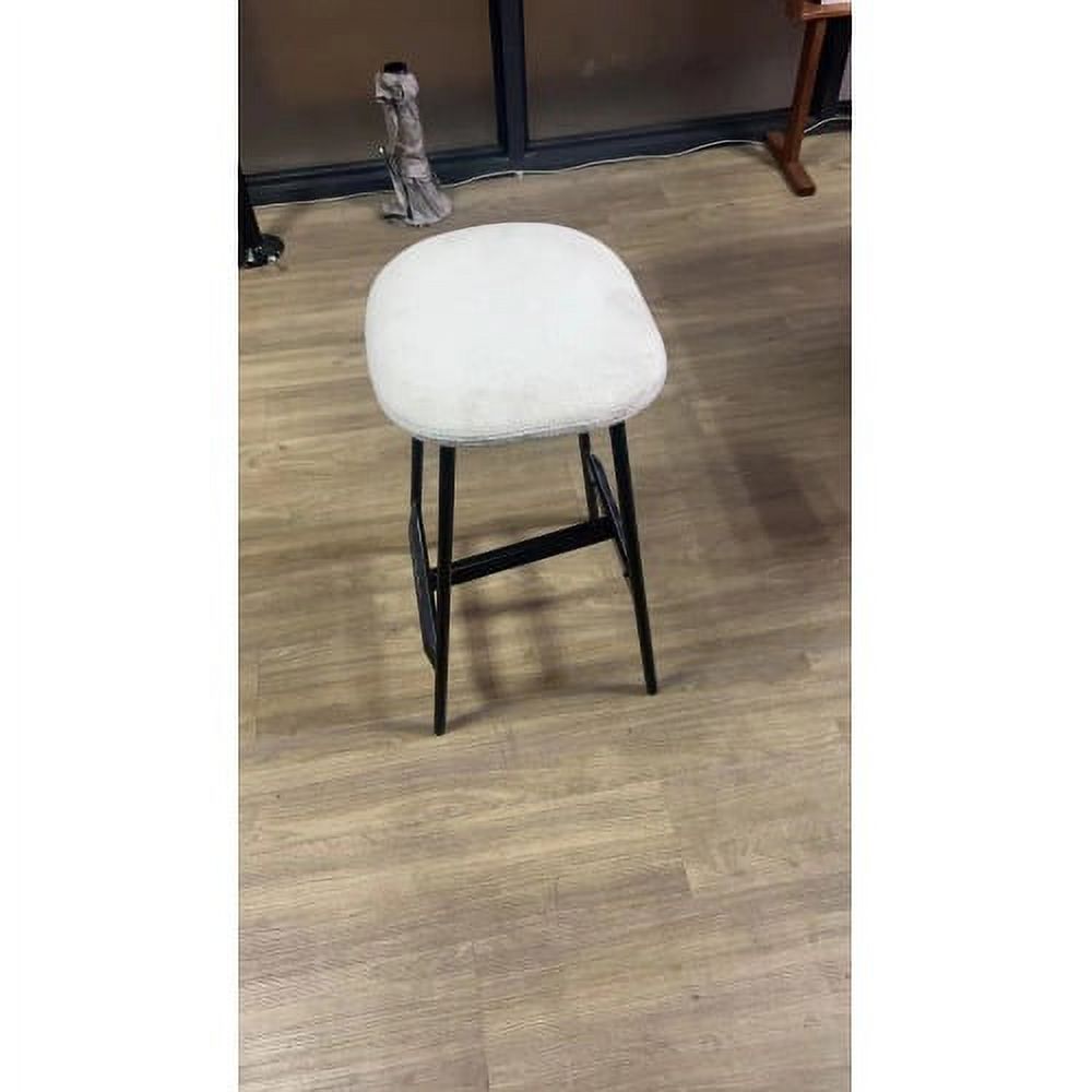 Bonded Leather High Back Accent Chair with Metal Legs X6285