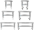 Stainless Steel Metal Work Table with Casters F252