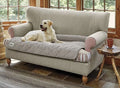 Quilted Furniture Protector with Zip-Off Bolster for Sofa T9369