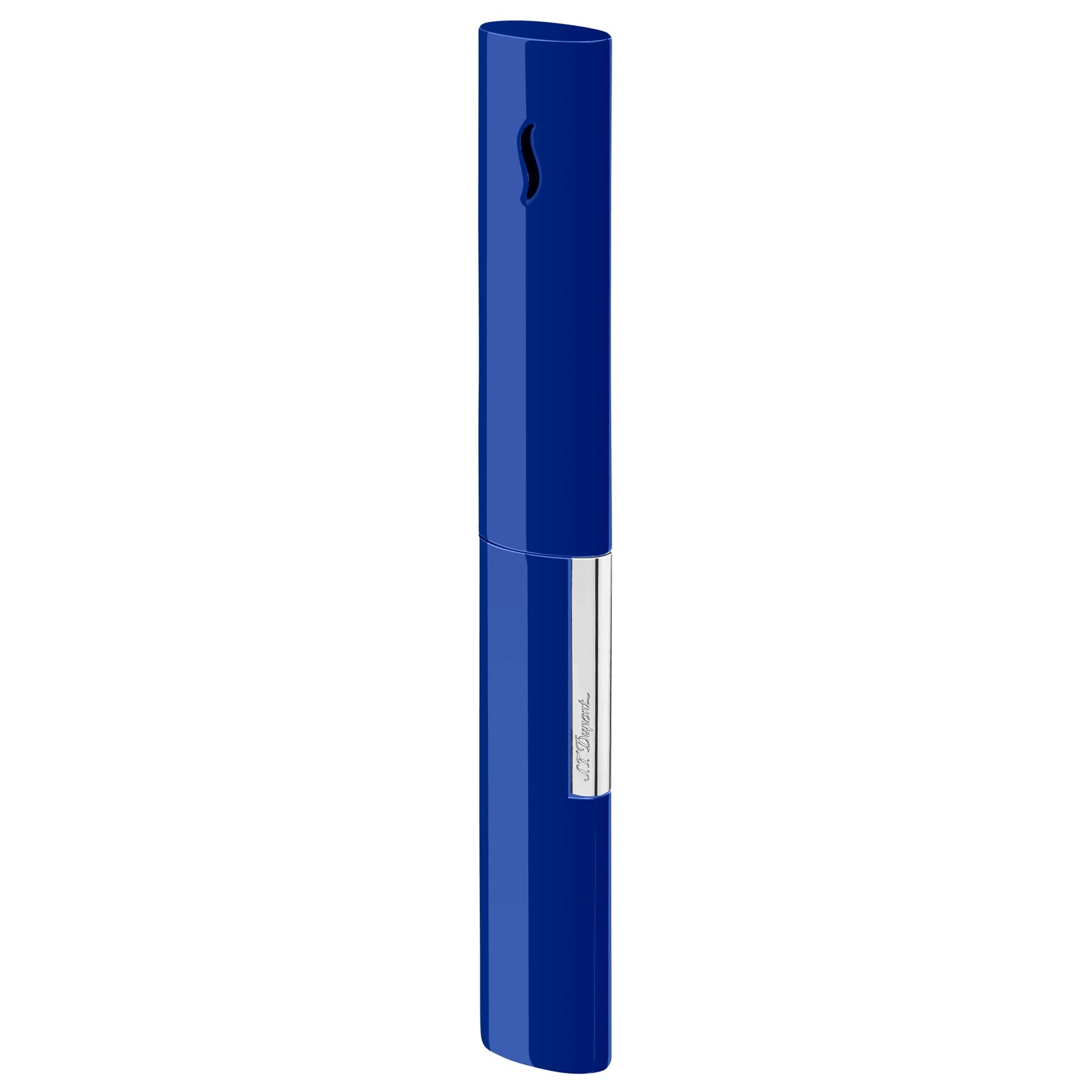 Blue/Chrome Luxury Lighter L16032