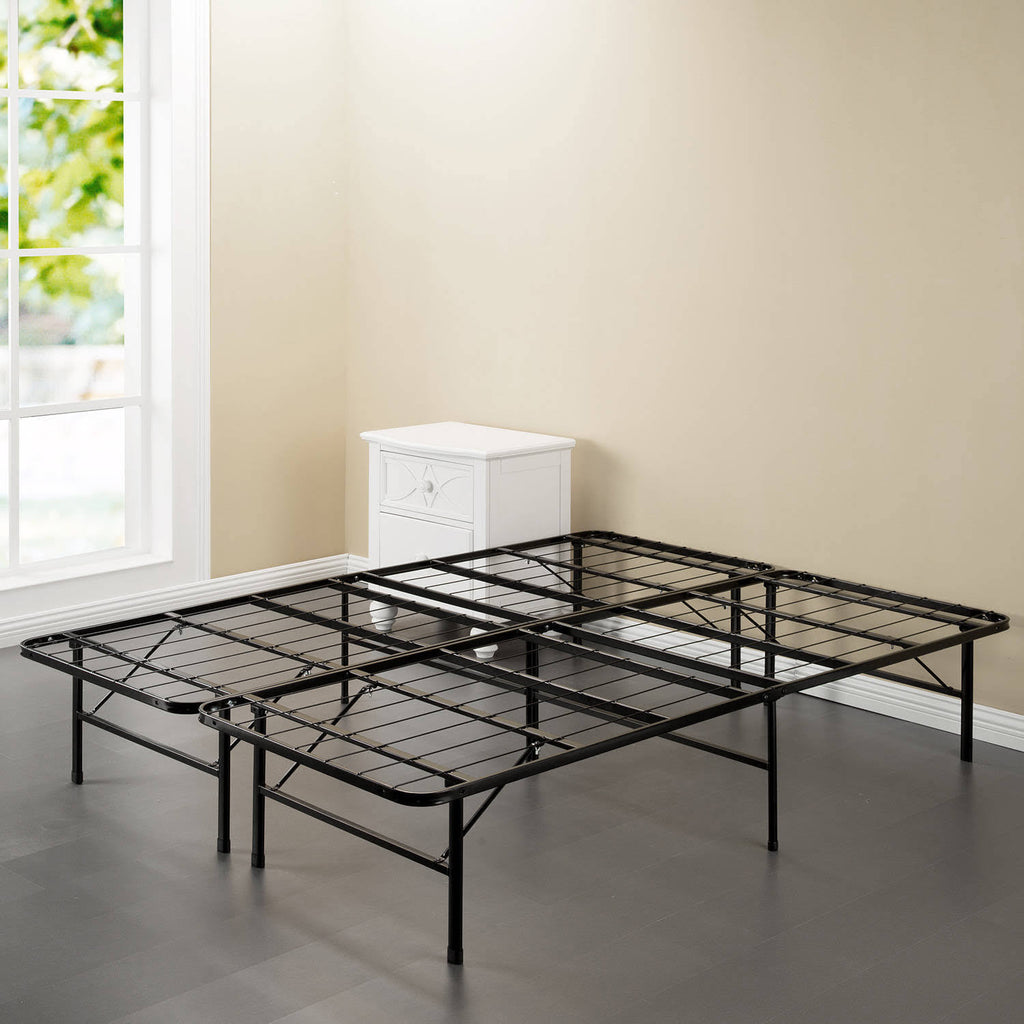 Black Steel Smart Base Bed Frame X27258
