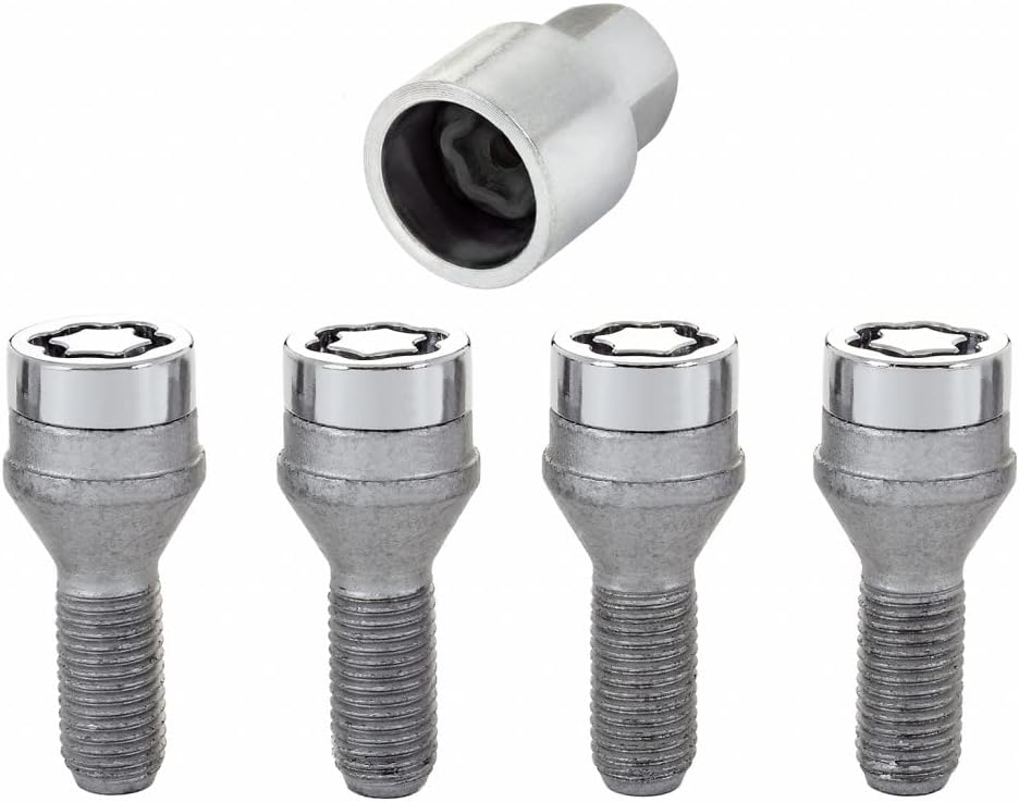 Wheel Lock Bolt Set 4-Pack Chrome J715