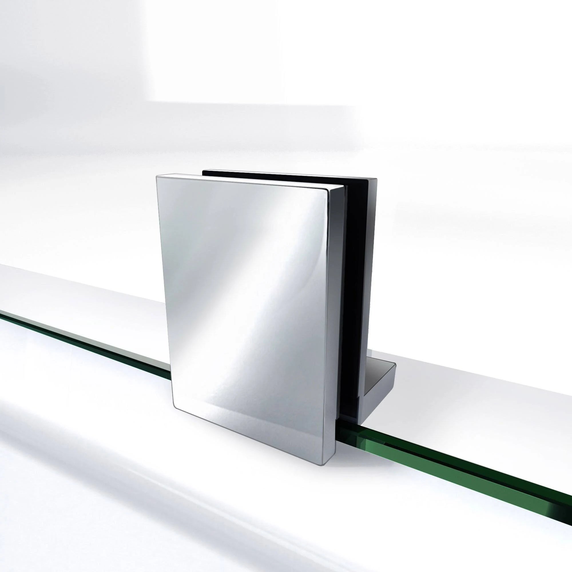 Brushed Nickel Hinged Shower Enclosure W278