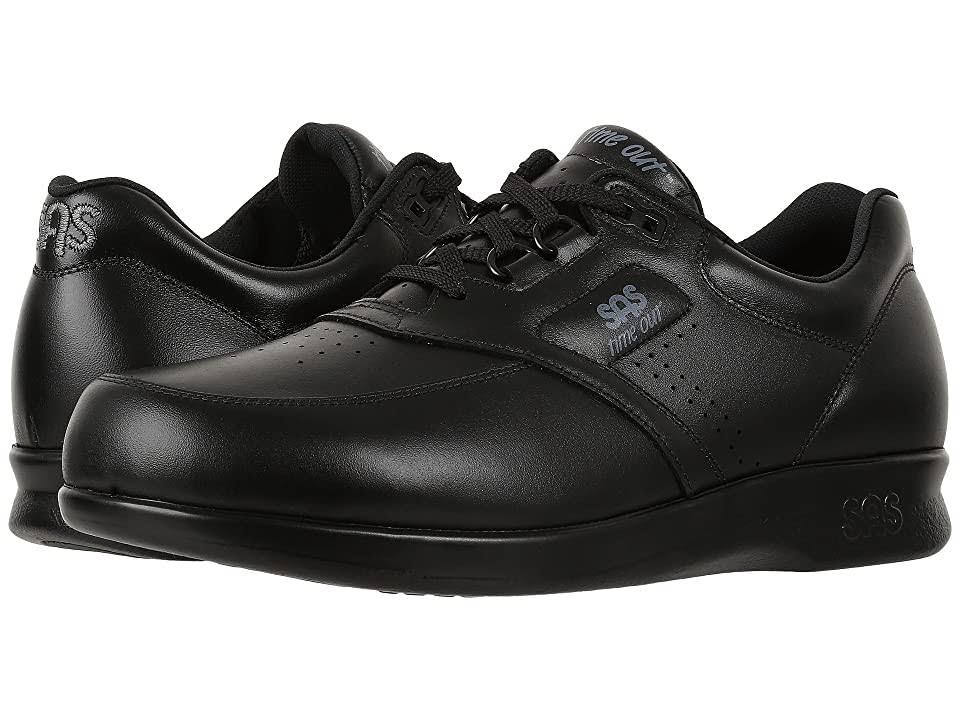 SAS Men&s Time Out Black 14 Slim G590645