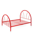 Red Full Metal Arch Bed B84895